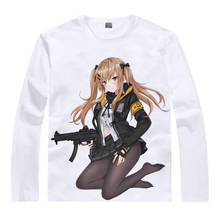 Hot Anime Game Girls Frontline Ump45  UMP9 Cosplay Costumes 3d printed long sleeve sweater Casual Shirt for women MEN autumn Top 2024 - buy cheap