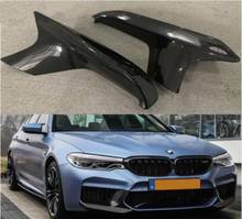 Spoiler dianteiro para bmw, em fibra de carbono, para os modelos g30, g38, f90, 528, 530, 540, m5 2017, 2018, 2019 e 2020 2024 - compre barato