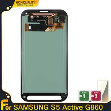 Pantalla LCD para Samsung Galaxy S5 Sport G860 SM-G860, montaje de digitalizador con pantalla táctil AMOLED, piezas de repuesto para S5 G860 2024 - compra barato