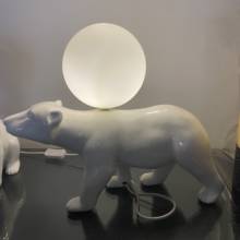 Polar Bear Table Lamp Living Room Home Decor Bedroom Bedside Lamps Dormitory Study Led Desk Lamp Desktop Decoration Reading Lamp 2024 - buy cheap