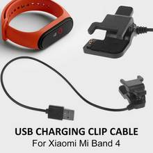 2019 Newest USB Charging Clip Cable For Xiaomi Mi Band 4 Fast Charger for Mi Band 4 Bracelet Data Cable Adapte Smart Accessories 2024 - buy cheap