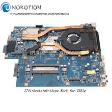 Nokotion MBPT101001 MB.PT101.001 para acer aspire 7741g 48.4HN01.01N HD 5650 1G HM55 DDR3 apto para 7551g 48.4HP01.011 2024 - compra barato