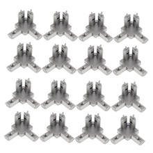 16pcs Aluminum Profile 2020 Series T-slot 3-way 90 Deg Corner Connector 2024 - buy cheap