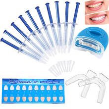 Kit de blanqueamiento Dental con peróxido, Gel blanqueador Dental, equipo de brillo Dental, productos de higiene bucal, sonrisa 2024 - compra barato