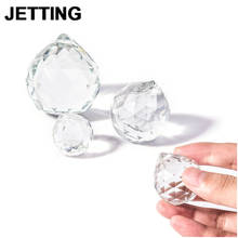 Clear 20/30/40mm Crystal Ball Prism Faceted Glass Chandelier Crystal Parts Hanging Pendant Lighting Ball Suncatcher Home Decor 2024 - buy cheap