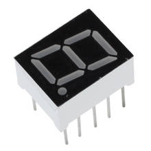 10 Pcs Common Cathode 10 Pin 1 Bit 7 Segment 0.39" Red LED Display Digital Tube 2024 - buy cheap