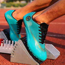 Туфли с шипами для мужчин и женщин, мягкая спортивная обувь для тренировок и бега, мягкие кроссовки для прыжков и гонок, 35- 45 2024 - купить недорого