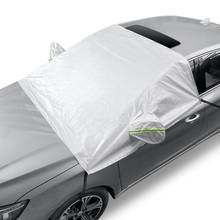 Чехол на лобовое стекло автомобиля Защита от солнца защита от тени зима снег лед Дождь Защита от мороза 2024 - купить недорого