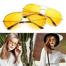 1pc Anti-glare Car Drivers Night Vision Goggles Driving Glasses Copper Alloy Sunglasses Auto Accessories 2024 - buy cheap