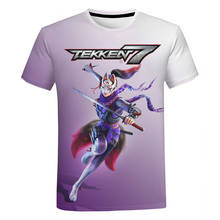 Game Tekken 7 3D Printed T-shirt Men/women Summer Fashion Casual Harajuku Popular Shortsleeve Round Neck Oversize Tops 2024 - buy cheap