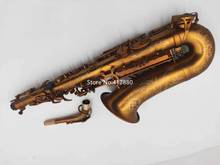 Saxofón Alto plano Eb Tune E, instrumento Musical profesional de cobre antiguo dorado con funda, laca, envío gratis 2024 - compra barato