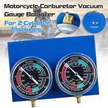 2*Motorcycle Carburetor Vacuum Gauge Balancer Synchronizer Tool W/Hose Kit Brand New And High Quality Instrumentation 2024 - buy cheap