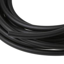 4mm Silicone Vacuum Tube Hose Silicon Tubing High Temperature 16.4ft 5M BLACK 1XCF 2024 - buy cheap