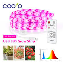 LED Grow Light Full Spectrum Phytolamp for Plants USB Grow Light Strip 5M 2835 SMD LED Phyto Tape for Seedling Flower Greenhouse 2024 - buy cheap