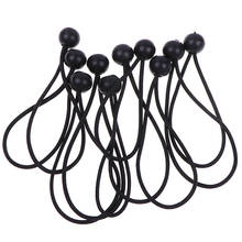 10pcs/set Heavy Duty Ball Head Bungee Cord Tarp Canopy Tie Down Strap - Black Camping Hiking Tent Accessories 2024 - buy cheap