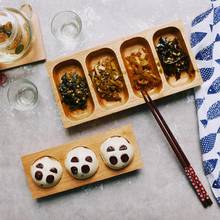 Plato de fruta seca de madera, pino, creativo, estilo japonés, Sushi, Sashimi, vajilla de cocina, adorno de decoración 2024 - compra barato