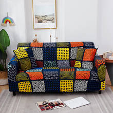 Funda protectora floral para sofá, cubierta elástica para sala de estar, esquina seccional, 1/2/3/4 asientos 2024 - compra barato