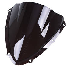 Deflector de viento ABS para motocicleta, parabrisas de doble burbuja para Suzuki GSXR600 GSXR750 K8 2008-2010 Cafe Racer ATV, nuevo 2024 - compra barato