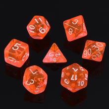 7-Dice Sided D4 D6 D8 D10 D12 D20 Magic-the-Gathering  RPG Poly Game Set Blue 2024 - buy cheap