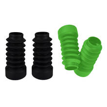 Black + Green Front Fork Tubes Boots Gaiters Cover For  JOG50 JOG90 2024 - buy cheap