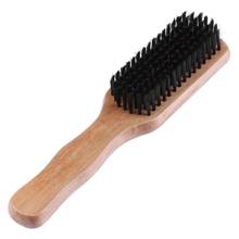 Hair Brush Wood Handle Boar Bristle Beard Comb Styling Detangling Straightening Drop Shipping 2024 - buy cheap