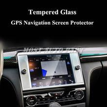 Protector de pantalla de navegación para GPS de vidrio templado para Maserati Quattroporte, accesorios de decoración interior de coche, 2013-2016 2024 - compra barato