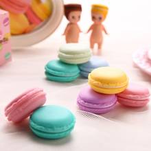 Portable Candy Color Mini Macarons Storage Box Lovely Jewelry Gift Package Pill Carrying Case Headset Protection Box 2024 - buy cheap