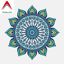 Aliauto criativo adesivos de carro colorido mandala decoração vinil decalque capa arranhões para honda civic mitsubishi lada kia, 12cm * 12cm 2024 - compre barato