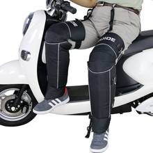 Capa de legging para motocicleta, à prova de vento, quente, protetor de joelho, motocicleta, meia capa para o inverno 2024 - compre barato