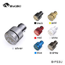 Bykski G1/4  Fittings For 10x13,10x16mm Hose Tube Water Pulg Water Cooling Computer Fittings Black ,Silver,White,Gold,B-FS3J 2024 - buy cheap
