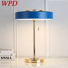 WPD-Lámpara de escritorio E14 de diseño contemporáneo, luz LED de lujo decorativa para el hogar, vestíbulo, sala de estar, oficina y dormitorio 2024 - compra barato
