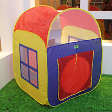 Tenda para crianças, barraca de brinquedo segura para crianças pequenas, tenda de brinquedo interno e externo, playground de acampamento 33.8*33.8 * 41.3inc 2024 - compre barato