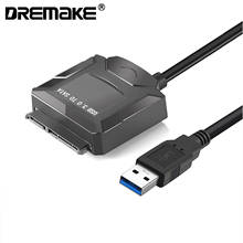 USB to SATA Converter Cable, USB 3.0 to SATA III Adapter Cable with 12V DC Port for 2.5/3.5 Inch HDD SSD to PC Laptop 2024 - buy cheap