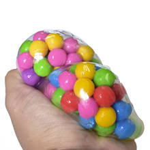 Bola de cor sensorial brinquedo escritório estresse bola bolas pressão alívio do estresse brinquedo reliever necessidades especiais autismo adhd para crianças adulto 5 * 2024 - compre barato