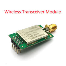 Módulo transceptor inalámbrico 100mW 2,4G, módulo de comunicación de radiofrecuencia de transmisión de larga distancia, NRF24L01P + PA 2024 - compra barato