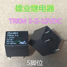 1pcs /Relé de potência TRKM-S-Z-12VDC 5PIN S-Z-12VDC TRKM 2024 - compre barato