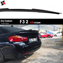 Alerón de la tapa del maletero del coche, accesorio de Autoclave de carbono seco CF para BMW Non-M4 4 Series 2 Door Coupe F32 2013 - 2019 2024 - compra barato