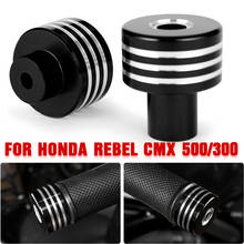 Handle Bar End for Honda Rebel CMX 300 500 2017 2018 2019 2020 Handlebar Grips Cap Anti Vibration Silder Plug 2024 - buy cheap