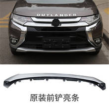 ABS cubierta de parachoques frente trim cubierta de luz antiniebla barra delantera trim de estilo de coche para Mitsubishi Outlander 2013 -2020 2024 - compra barato