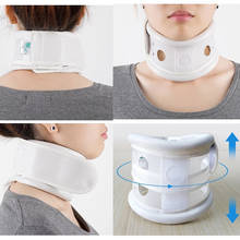 Adjustable Neck Traction Rushed Corset Corrector Postura Cervical Collar Neck Support For Preventions Spondylosis With Chain hot 2024 - buy cheap