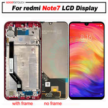 original For redmi note 7 LCD Display + Touch Screen Digitizer Assembly with frame for redmi note7 LCD 2024 - buy cheap