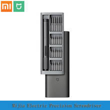 Xiaomi mijia chave de fenda de precisão elétrica kit 2 torque de engrenagem 400 parafuso 1 tipo-c de carregamento caixa de alumínio magnético 24 s2 2024 - compre barato