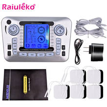 Dual-Output Pulse Massager Electrical Muscle Stimulator Tens Acupuncture Machine Electro Therapy Body Massage Device Pain Relief 2024 - buy cheap