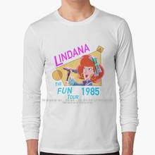 Lindana-веселый тур! Футболка с длинным рукавом из 100% чистого хлопка большого размера P и F Lindana Phineas Perry The 2024 - купить недорого