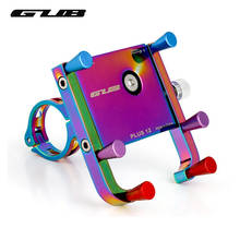 GUB Plus-Soporte de teléfono para bicicleta, accesorio de aleación de aluminio de 12 Colores, para manillar de bicicleta eléctrica, motocicleta y Scooter 2024 - compra barato