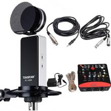 Takstar-Micrófono de PC-K800 Original con ICON, tarjeta de sonido y cables de audio para grabación profesional, Upod Pro, alta calidad 2024 - compra barato