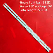 Светодиодный Подсветка ленты 5 лампы для LG 32 "ТВ Innotek прямая 15.5Y 32 дюймов 32LF510B 32LH590U SVL320AL5 DH_LF51 32LH51_HD SSC_32inch_HD 2024 - купить недорого