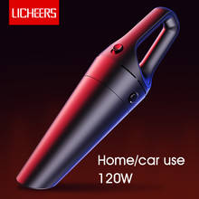 Licheers-aspiradora portátil de mano para coche, miniaspirador inalámbrico de 120W, accesorios para el hogar, 3500KPa 2024 - compra barato
