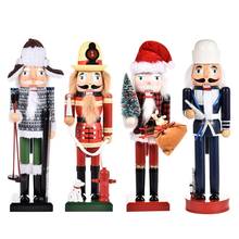 36 см украшение для куклы-гайковера Zakka Bar, украшение для гайковера, солдат, рождественский подарок, рождественские украшения для гайковера, Рождественское украшение 2024 - купить недорого