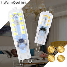 Bombilla LED de mazorca de maíz G4, lámpara de vela LED G9 de 220V, candelabro de 3W y 5W, focos de interior, Bombillas SMD para sala de estar y hogar 2024 - compra barato